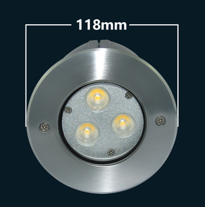 Lampes LED RGB encastrées en <span class=keywords><strong>acier</strong></span> inoxydable et aluminium IP67 pour escaliers et piscines <span class=keywords><strong>avec</strong></span> garantie de 3 ans - Product Image 3