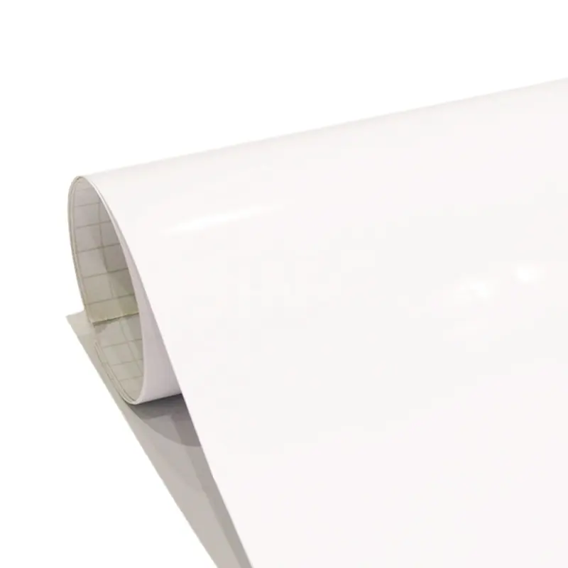 Rollo de película de vinilo autoadhesiva de PVC, impresión ecosolvente de gran formato para exteriores, 140G