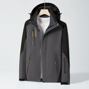 Nueva chaqueta tres en uno para hombre y mujer, impermeable y cálida, ropa de trabajo para exteriores, moderna, cómoda y a la moda. - Product Image 2