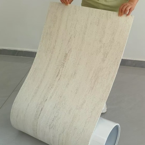 Revestimiento de Pared Interior y Exterior de Cerámica Flexible MCM, Estilo <span class=keywords><strong>Travertino</strong></span> Romano, Piedra Blanda Impermeable - Product Image 1