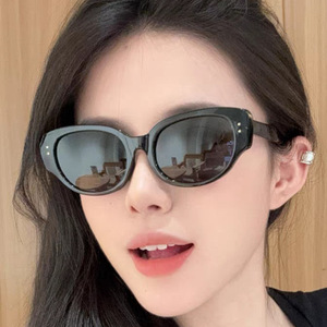 Gafas de sol retro estilo ojo de gato para mujer, montura completa, polarizadas, protección UV400, estilo adulto - Product Image 2