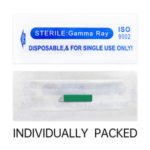 Originele Fabrikant Levert Steriele Iso9002 Wegwerp Eenmalig Gebruik Slechts 0.20Mm Wenkbrauwborduurwerk Mircroblading Naaldbladen - Product Image 6