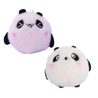 Personnalisation d'usine de haute qualité porte-clés mignon Mini Panda poupée pendentif en peluche jouet porte-clés en peluche personnalisé
