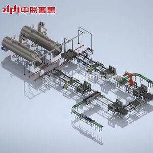 ZLPH آلة التعقيم الأوتوماتيكية بالكامل لخطوط الإنتاج (علب، أكياس، أوعية) - Product Image 2