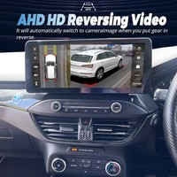 Pantalla Táctil OLED de 12.3 Pulgadas para el Tablero de Instrumentos de Ford Focus Mk4 2019-2023, Reproductor Multimedia Android Auto GPS, Estéreo, CarPlay, Navegación