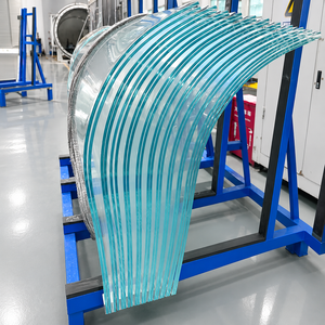 <span class=keywords><strong>Pannelli</strong></span> di Vetro Temperato Curvo Personalizzati 8mm-19mm, Vetro di Sicurezza Curvato per Facciate di Edifici, Pareti Vetrate, Ospedali, Serre - Product Image 6
