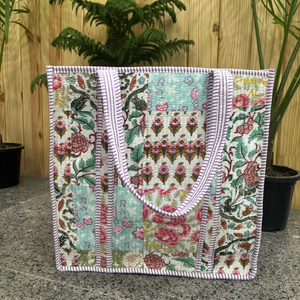 กระเป๋าโท้ทผ้าฝ้ายขนาดใหญ่ขายดี กระเป๋าช้อปปิ้ง กระเป๋าสะพายไหล่ กระเป๋าแบบเย็บติดกัน สำหรับผู้หญิง กระเป๋าถือ กระเป๋าโท้ททำมือ - Product Image 1