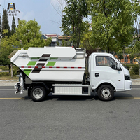 HEAVSTY 2800 Autocarro per Rifiuti Elettrico a Emissioni Zero, 4,7 Metri Cubi, Senza Perdite, Autocaricante Automatico 4x2 per EQ1041TACEV3