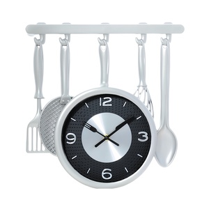 Horloge murale en plastique de cuisine moderne best-seller pour <span class=keywords><strong>salle</strong></span> <span class=keywords><strong>à</strong></span> <span class=keywords><strong>manger</strong></span>, nouveau design spécial pour la décoration intérieure - Product Image 2
