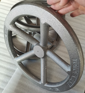 ล้อมือเหล็กสีเทาทรายหล่อ GGG50 GGG40เหล็กหล่อ GG20ทราย - Product Image 1