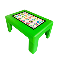 Mesa de Juego Inteligente Educativa de 32 Pulgadas o Android, Pantalla Táctil Capacitiva, Pantalla Dividida Interactiva, Multitáctil, Mesa de Centro