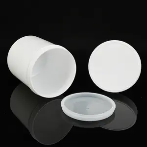 Großhandel 250ml 500ml 1000ml 1500ml Weißes HDPE-Plastik glas zur Gewichts reduktion Protein pulver