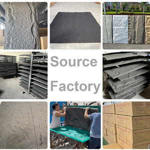 PU 스톤 스킨 시뮬레이션 슬레이트 버섯석 초박형 벽 패널 인테리어 장식 배경 벽판 빌라 호텔용 - Product Image 6