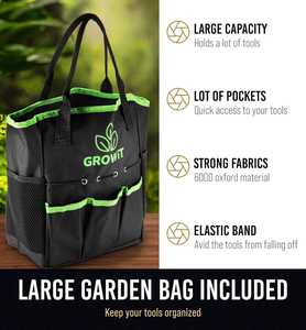 Herramientas de Jardinería Resistentes - Juego de 22 Piezas de Herramientas de Jardinería para Mujeres, Mamá, Hombres - Juego de Herramientas de Jardín Duraderas y Ergonómicas. - Product Image 4