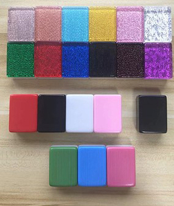 ไพ่นกกระจอกอะคริลิกแบบกำหนดเองเกมตารางไพ่นกกระจอกอเมริกัน - Product Image 6