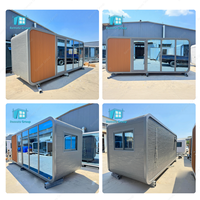 Produit neuf : Apple Cabin House, magnifique maisonnette préfabriquée avec salle de bain, idéale pour hôtel ou chambre capsule.