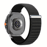 Bracelet de remplacement en nylon à motif ondulé de 20 mm pour montre intelligente 8. Matériau respirant, réglable, 9 couleurs, livraison rapide