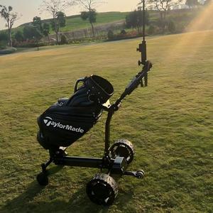 <b>Four</b>-<b>wheel</b> Electric Golf <b>Trolley</b> with 30kg Load Capacity 35-40KM Range Remote Control-Golf Bag Cart - Product Image 4