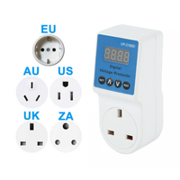 Prise de protection électrique américaine 120V/220V protecteur tension réfrigérateur protecteur