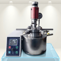 Microreactor de Laboratorio de Alta Presión con Pantalla Táctil y Control PLC, 220V, Nuevo, Recipiente a Presión para Reacciones Químicas Fotocatalíticas