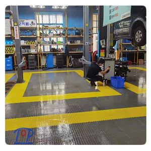 Carreaux de sol d'atelier à emboîtement en PVC Revêtement de sol d'atelier en vinyle plastique - Product Image 2