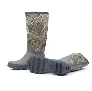 Botas de Neopreno DFU93 de Camuflaje, Largas, Transpirables, Resistentes al Agua, para Lavado de Autos y Trabajo Industrial - Product Image 4