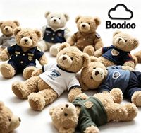 Teddybeer Kleding Gepersonaliseerd Beer Mascot Kostuum Op Maat Groothandel Ontwerp Superzacht Pluche PP Katoen Unisex Verjaardag Stress