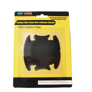 Autocollant de protection anti-collision en fibre de carbone <span class=keywords><strong>K5D</strong></span>, imperméable et anti-rayures, pour voitures universelles, avec utilisation de masquage - Product Image 6