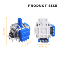 Module de joystick à résistance magnétique TMR pour PS5, PS4, manette Xbox One - Capteur de stick analogique 3D