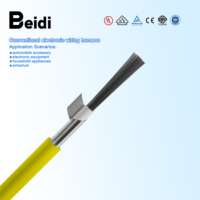 Fil électrique en cuivre isolé en PVC de 1,5 mm pour le câblage de maison intelligente, les systèmes de contrôle intelligents et les configurations basse tension