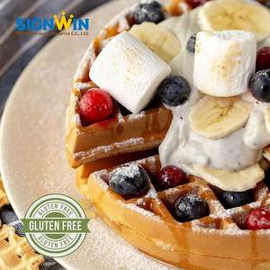 Premezcla para Waffles Sin Gluten, Certificada, Fácil de Preparar, Hecha en Taiwán, para Tiendas de Postres - Product Image 5