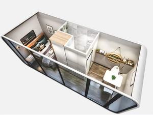 Lujosa casa pequeña Apple Cabin <span class=keywords><strong>Parejas</strong></span> Tema Hotel Móvil Prefab Container Villa Resort Escapada romántica - Product Image 6