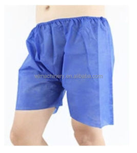 Tek kullanımlık non-woven hasta pantolon sms kolonoskopi iç çamaşırı yapım makinesi - Product Image 6