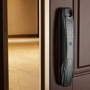 <span class=keywords><strong>Serrure</strong></span> électronique intelligente à empreintes digitales, contrôle par application Tuya, reconnaissance faciale, <span class=keywords><strong>entrée</strong></span> sans clé, alarme anti-effraction, sécurité, 12 mois - Product Image 1