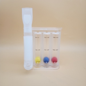 Esercitatore Respiratorio a Tre Sfere in Plastica KAIYI con Funzione Musicale per la Salute Polmonare, Certificato CE, Spirometro Incentivante - Product Image 5