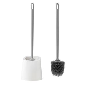 Household <b>Round</b> Head Toilet <b>Brush</b> with Soft Bristle and Wall Mounted Long Handle for Toilet Cleaning - Product Image 3