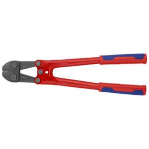 KNIPEX - 71 72 460 Tête coupe-boulon grise atramentisée, poignées avec gaines multi-composants-EAN 4003773066750 CUTTING - Product Image 1