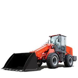 Telescopic Loader Chinese 4WD 2500kg CE Earth-Moving Construction Heavy Machine TL2500 Telescopic Wheel Loader