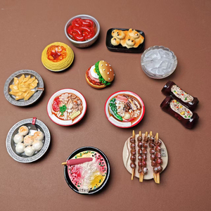 Imán de nevera de comida japonesa de Corea del Sur, imán de nevera de resina de cocina 3D, imanes de decoración del hogar, suministro de fabricantes - Product Image 6