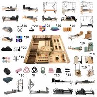 Alat Pilates Reformer Coral Baru untuk Rehabilitasi, Latihan, Terbuat dari Aluminium Alloy, Portabel, Multifungsi, untuk Penggunaan Studio Pilates, Harga Pabrik