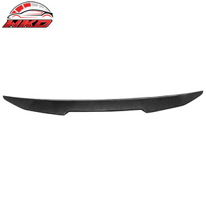 เหมาะสำหรับ BMW E60 M5 Sedan ปี 2004-2010 สปอยเลอร์หลังทรง PSM ลายคาร์บอนไฟเบอร์ - Product Image 1