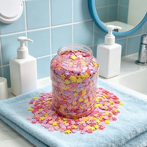 Savon en papier pour bain sec, pétales de savon jetables, mini confettis de bain, fleurs de savon pour manucure et pédicure, marque privée - Product Image 3