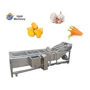 cleaning machine vegetable fruit air bubble washing commercial fruit and vegetable berry washing machine