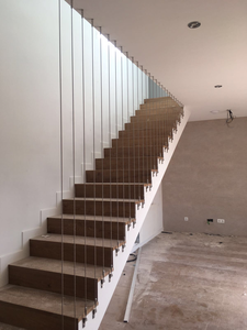 Df bảo trì thấp 316 kim loại cáp boong lan can Side mount bài viết 4x4 mạ kẽm vuông kim loại hàng rào bài viết chân đế - Product Image 3