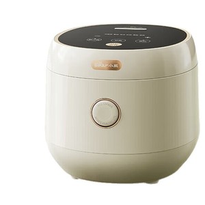 Autocuiseur intelligent Little Bear 3L avec cuve en céramique, forme de tambour, blanc cassé DFB-C30L3 - Product Image 1