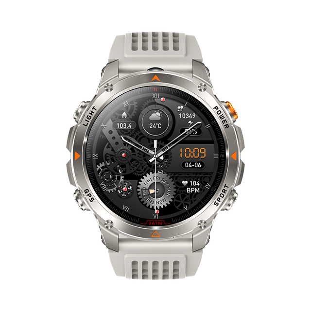 Good Price GPS Smartwatch HT37 3ATM Waterproof TFT 540mAh Battery 1.46inch Screen 5-7 Days Battery Life Altitude Sleep Tracker