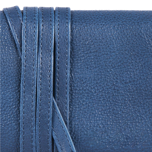 Luxury Leather Compact Travel Power Bank Case Multi-functional Soft Travel Cable Earphone Organizer Consumer Electronic Gear Bag - Product Image 5