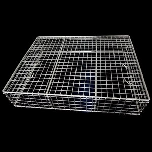 Stainless Steel <b>Rectangular</b> Wire Mesh Kitchen Storage <b>Basket</b>-Eco-Friendly Modern Multi-Purpose Disinfection <b>Basket</b> - Product Image 2