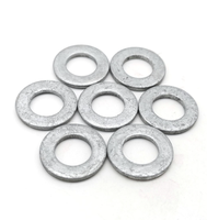 Rondelles plates en acier au carbone zingué M4-M100, conformes aux normes ASTM F436 F436M DIN 125 DIN 126 100 200 300HV, fournies par un fabricant chinois