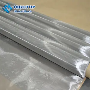 Industrie chimique métallique argentée pure du tissu de maille de l'armure 100 de 80 99.99% Mesh